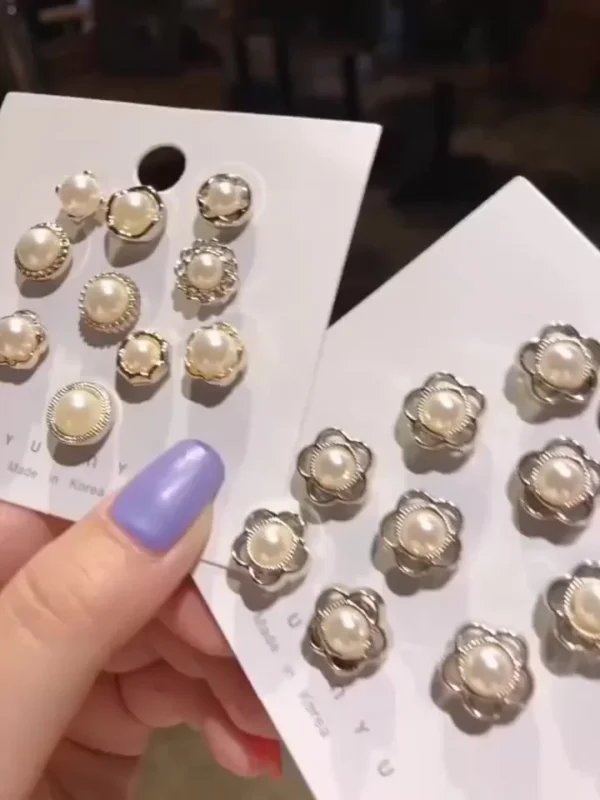 Brooch Fixed Clothes Pin Korean Waist Buckle Fashion Badge Pin Tudung Kerongsang