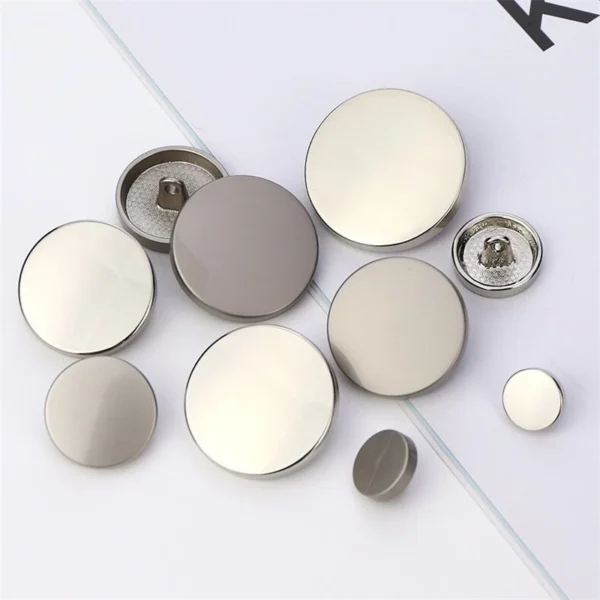 10 Pieces 10 15 20 25mm Golden Buttons for Clothes 20mm Sewing Material Sewing Accessories Windbreaker Jacket Button Women s Shirt Buttons
