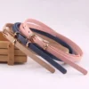 Korean Fashion Woman Leather Casual Waistband Belt