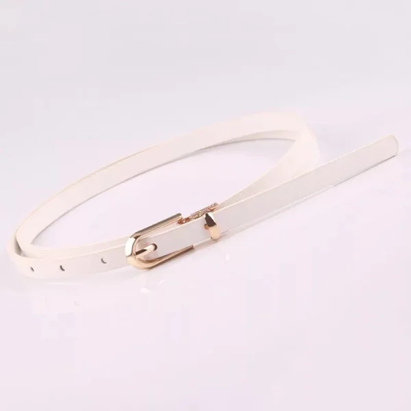 Korean Fashion Woman Leather Casual Waistband Belt