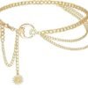 Two C Belt Waist chain Waist belt Adjustable belt woman women belt hip chain