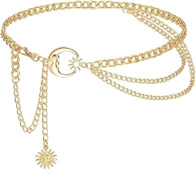 Two C Belt Waist chain Waist belt Adjustable belt woman women belt hip chain