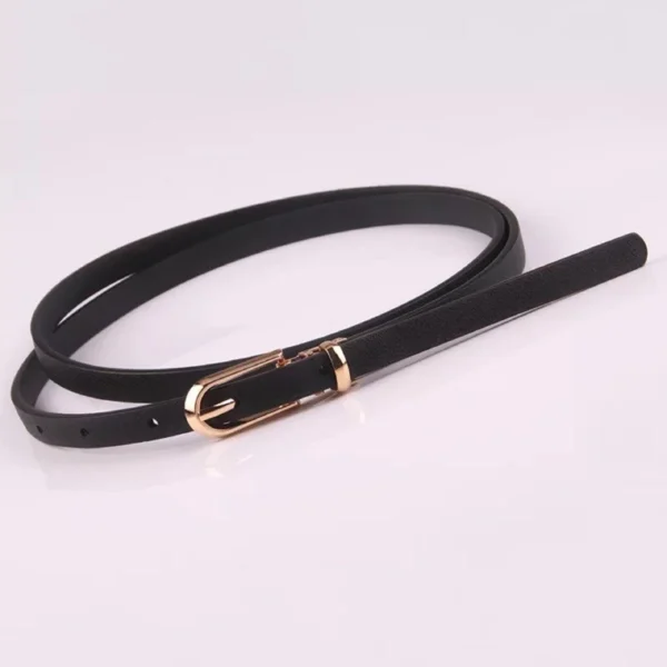 Korean Fashion Woman Leather Casual Waistband Belt