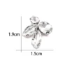 Diamond Patch CHUNKY BEADS IRON ON MANIK BAJU BATU TAMPAL Exclusive Glass Nikah DIY Accessories for Clothing Rhinestone Decorations