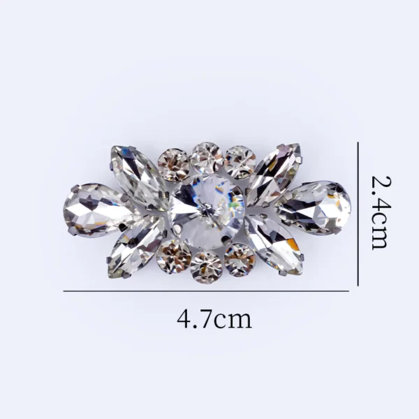 Diamond Patch CHUNKY BEADS IRON ON MANIK BAJU BATU TAMPAL Exclusive Glass Nikah DIY Accessories for Clothing Rhinestone Decorations