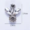 Diamond Patch CHUNKY BEADS IRON ON MANIK BAJU BATU TAMPAL Exclusive Glass Nikah DIY Accessories for Clothing Rhinestone Decorations