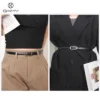 Women s Elegant Belt Thin Belt Casual Belt Adjustable Ladies Belt Fashion Long Waistbands With Alloy Buckle