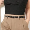 Women s Elegant Belt Thin Belt Casual Belt Adjustable Ladies Belt Fashion Long Waistbands With Alloy Buckle