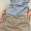 Women s Sweet Star Metal Chain Belt for Dresses and Fashion Decoration