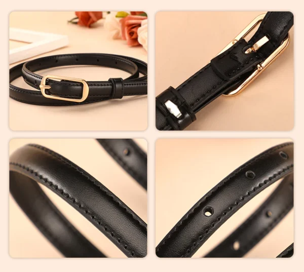 Women s Elegant Belt Thin Belt Casual Belt Adjustable Ladies Belt Fashion Long Waistbands With Alloy Buckle