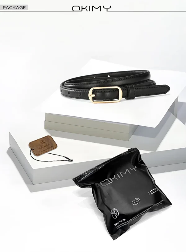 Women s Elegant Belt Thin Belt Casual Belt Adjustable Ladies Belt Fashion Long Waistbands With Alloy Buckle