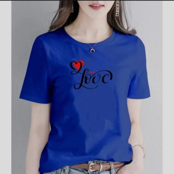 TRUE LOVE WOMEN  SHORT SLEEVED T SHIRTS