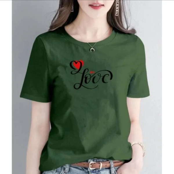 TRUE LOVE WOMEN  SHORT SLEEVED T SHIRTS