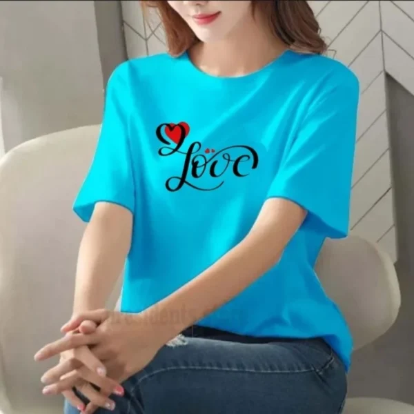 TRUE LOVE WOMEN  SHORT SLEEVED T SHIRTS