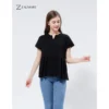 Loose V neck Peplum Top LUMA CottonTM Premium Soft Lightweight Women s Top Non TransparentSEJUK Blouse Women Korean Style Cute Blouse