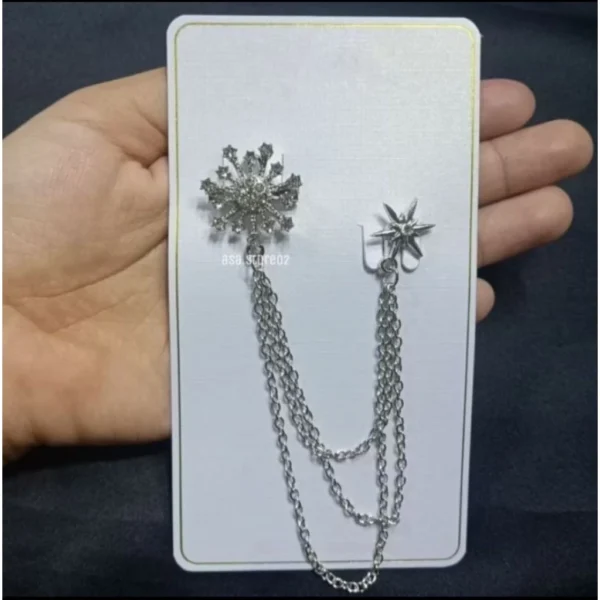 Chain Kebaya Jnangan Jeng Yah Brooch Jurai Brooch Malay Clothes Pin Brooch Pin