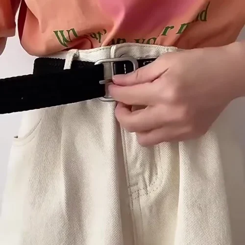 Fashion Retro Belts New Braided Belts For Women Decorative Belts For Jeans No Punching Required