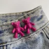Waist buttons Detachable Adjustable Skirt Jeans Waist Anti slip Brooch Pin Kerongsang