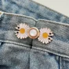 Waist buttons Detachable Adjustable Skirt Jeans Waist Anti slip Brooch Pin Kerongsang