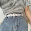 Fashion Retro Belts New Braided Belts For Women Decorative Belts For Jeans No Punching Required