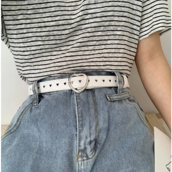 Fashion Retro Belts New Braided Belts For Women Decorative Belts For Jeans No Punching Required