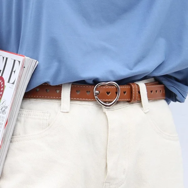 Fashion Retro Belts New Braided Belts For Women Decorative Belts For Jeans No Punching Required