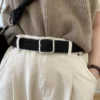 Fashion Retro Belts New Braided Belts For Women Decorative Belts For Jeans No Punching Required