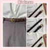 Women Fashion Belt Retro PU Small Belt Versatile Decoration For Skirts And Jeans
