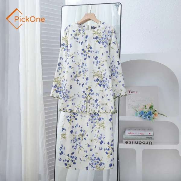Pickone Fashion Khawla Sulam Kurung