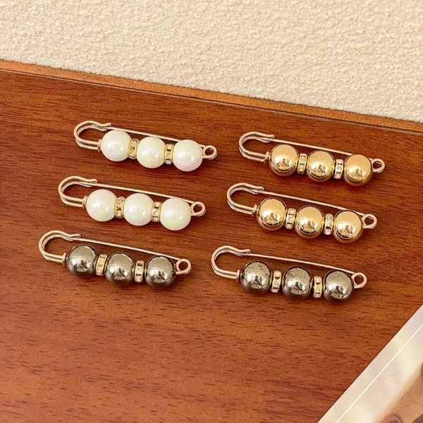 running Light Brooch Women Summer Tight Waist Adjusting Skirt Pin Fixed Clothes