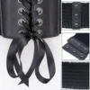 Women Ladies Elastic Corset Belt High Waist Tie up Cinch Waist Strap Waistband