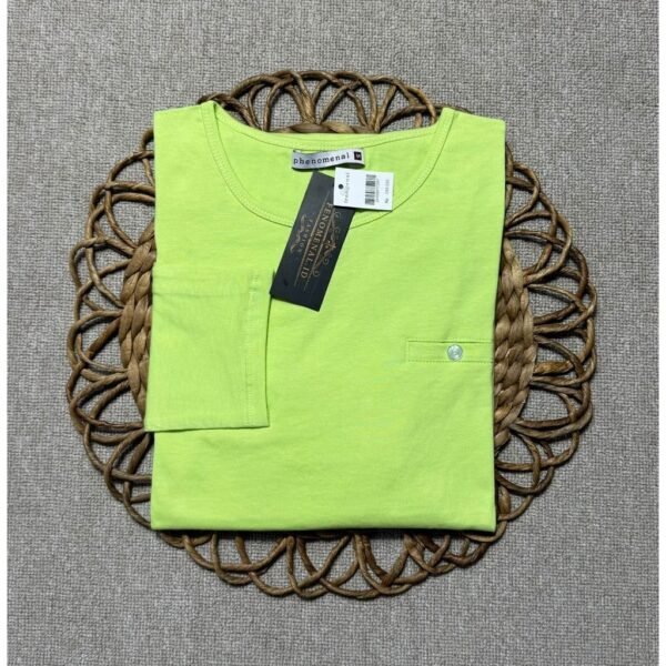 Women s Long Sleeve Oval Top Modern Premium 20s Combed Cotton Casual Clothes for Women