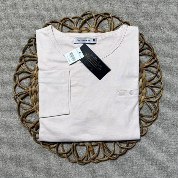 Women s Long Sleeve Oval Top Modern Premium 20s Combed Cotton Casual Clothes for Women