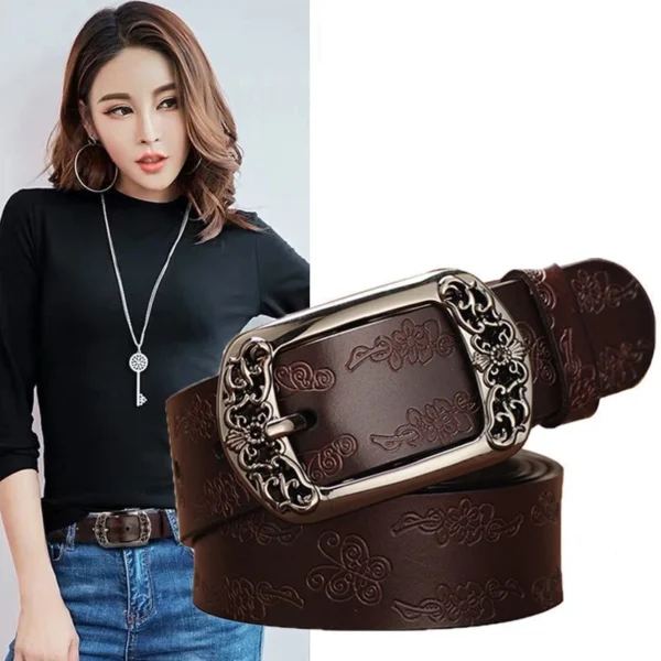 3 3CM Women s Belt Pin Buckle Belt Casual Fashion Belts 100 110cm