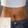 Waist Chain Waist Belt for Women Female Summer Bikini Beach Jewelry Accessories Butterfly Pendant Body Chain