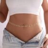 Waist Chain Waist Belt for Women Female Summer Bikini Beach Jewelry Accessories Butterfly Pendant Body Chain