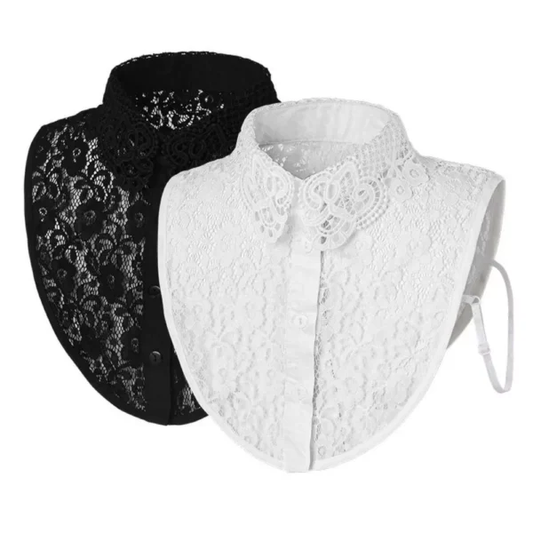 Detachable False Collar Lace DIY Fake Collar Neckline Detachable Adjust Clothes Women Girls