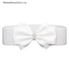 Women s Elastic Bow Belt Wide Rhinestone Stretch Belts Ladies Wide Wedding Party Waistband For Dress Jeans MY